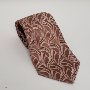 Elegant Brown Patterned Men's Tie!